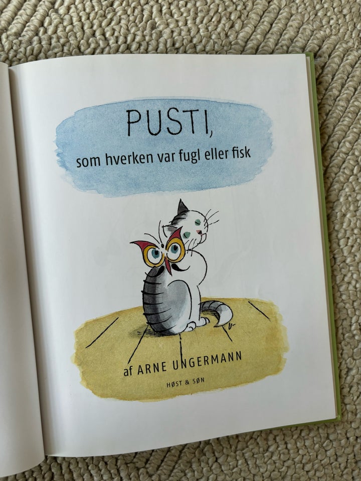 Pusti, som hverken var fugl eller fisk, Arne Ungermann