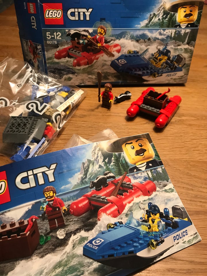 Lego City, Flugt på floden - dba.dk - Køb og af Nyt og Brugt