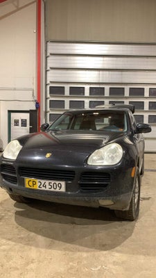Porsche Cayenne, 3,2 Tiptr., Benzin, 4x4, aut. 2007, km 354000, sort, klimaanlæg, aircondition, ABS,