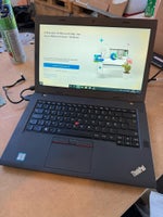 Lenovo Thinkpad T460p i7, Core i7 - op til 3,6 GHz, 32 GB ram