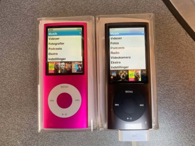 Andet mærke, Apple Ipod Nano, 16 GB, God, Den pink holder fint strøm men den sorte kan ikke holde st