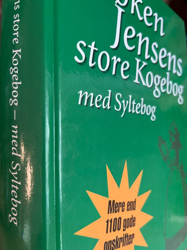 FRØKEN JENSENS STORE KOGEBOG MED SYLTEBOG, Lone Selfort,