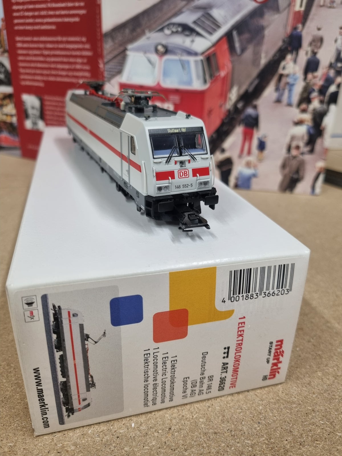 Modeltog, Märklin 36620 DB AG elektrisk lokomotiv BR 146 552-5 ...