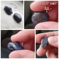 Smykker og sten, Iolit/vandsafir lommesten sæt
