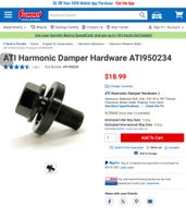 Ford Harmonic Damper Hardware