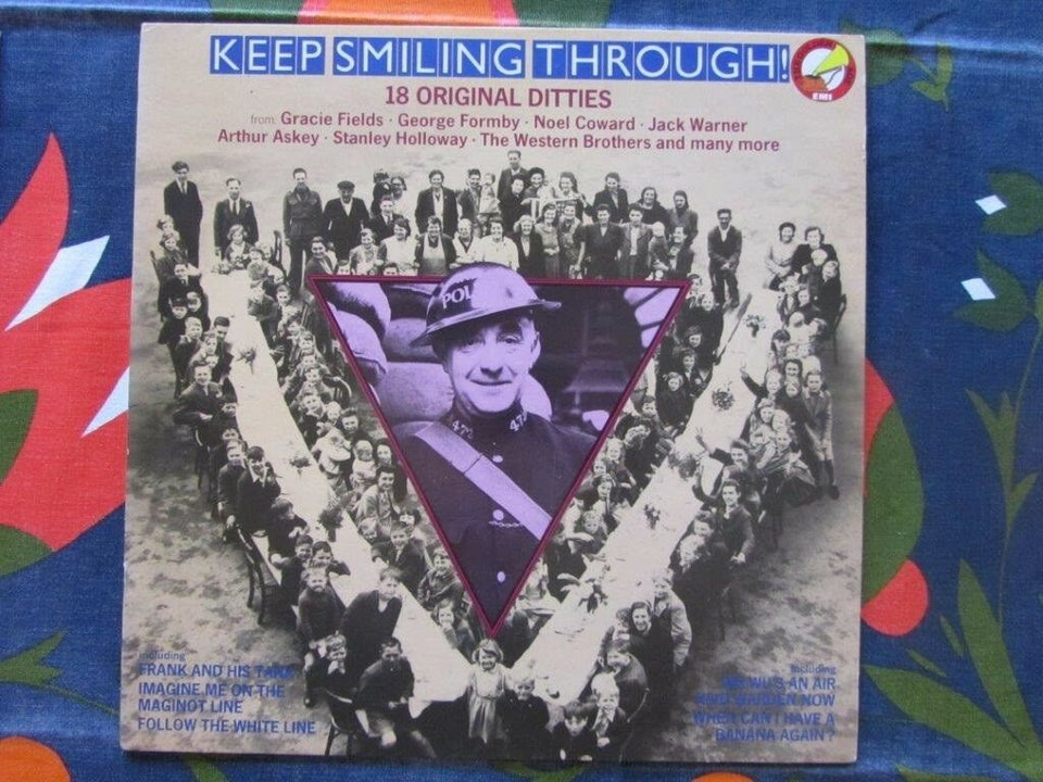 LP, world war II, krigens stemninger 4 lp'er