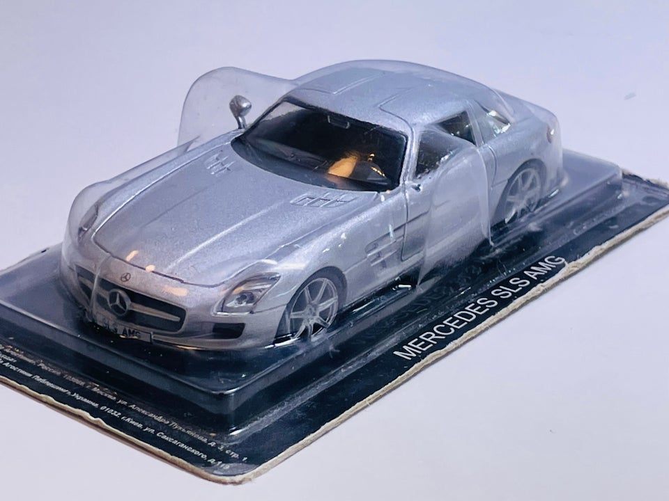 Modelbil Mercedes-Benz SLS AMG, skala 1:43