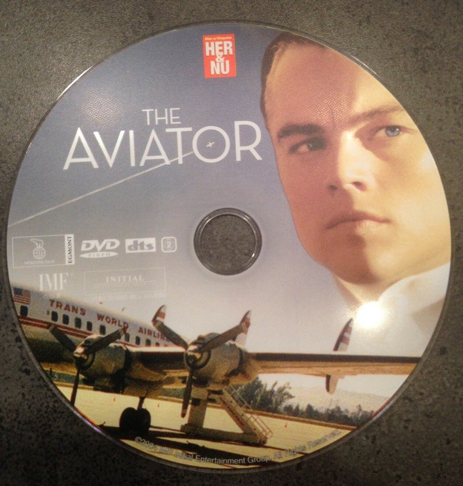 THE AVIATOR, instruktør Martin Scorsese, DVD