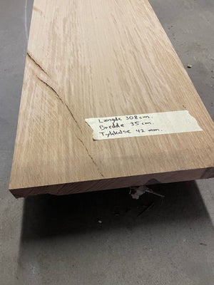 Planker, Eg,ovntørret 42 mm, Egeplanke ovntørret 
