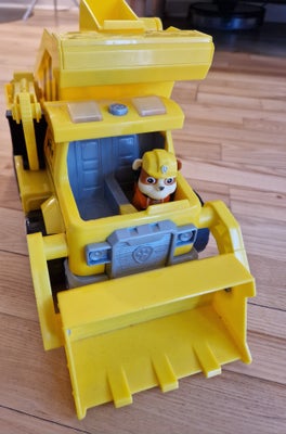 Andet legetøj, PAW PATROL, Ultimate Rescue Construction Truck, Rubbles gule super lastbil, med lyd o