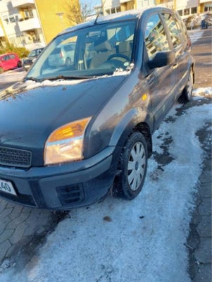 Ford Fusion, 1,4 TDCi Trend, Diesel, 2009, km 298000, blå, træk, nysynet, aircondition, ABS, airbag,