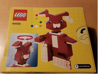 Lego andet, Lego Easter Bunny/Påskehare.
Model 40005.
6+ Ny og uåbnet æske.