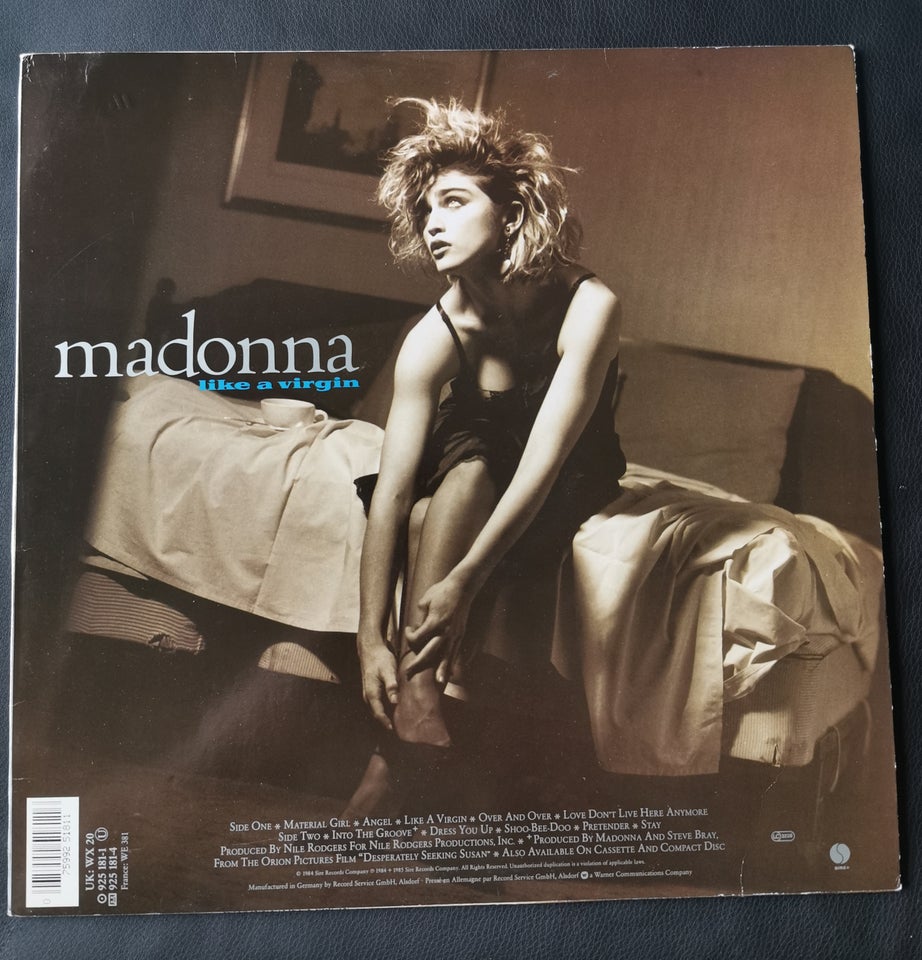 LP, Madonna, Like A Virgin