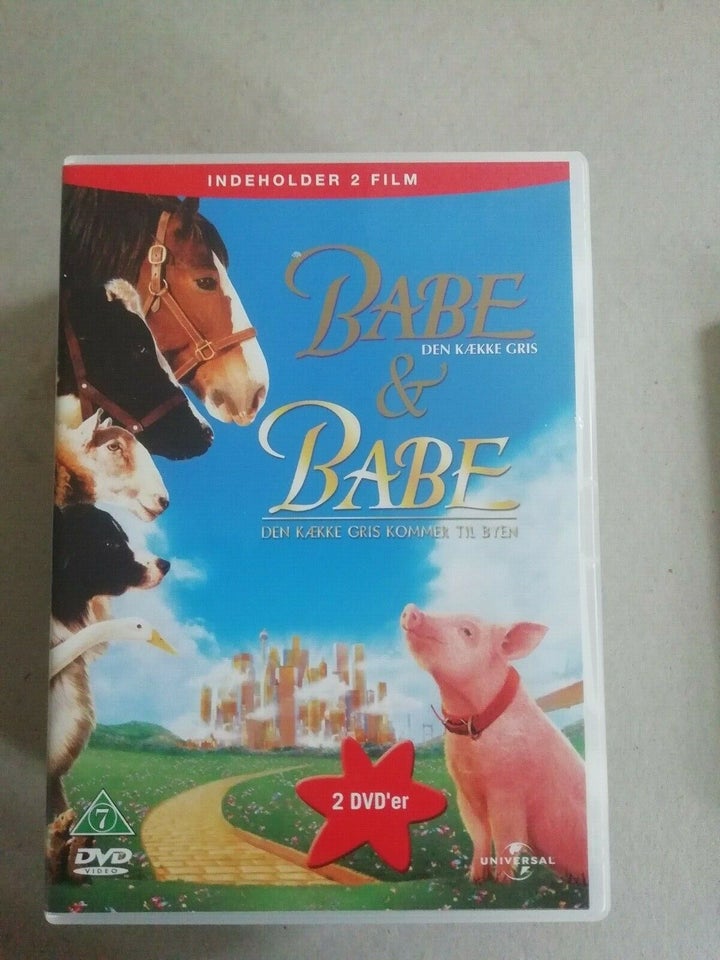 Babe den kække gris 2 film , DVD, familiefilm dba.dk – Køb og Salg af Nyt og Brugt