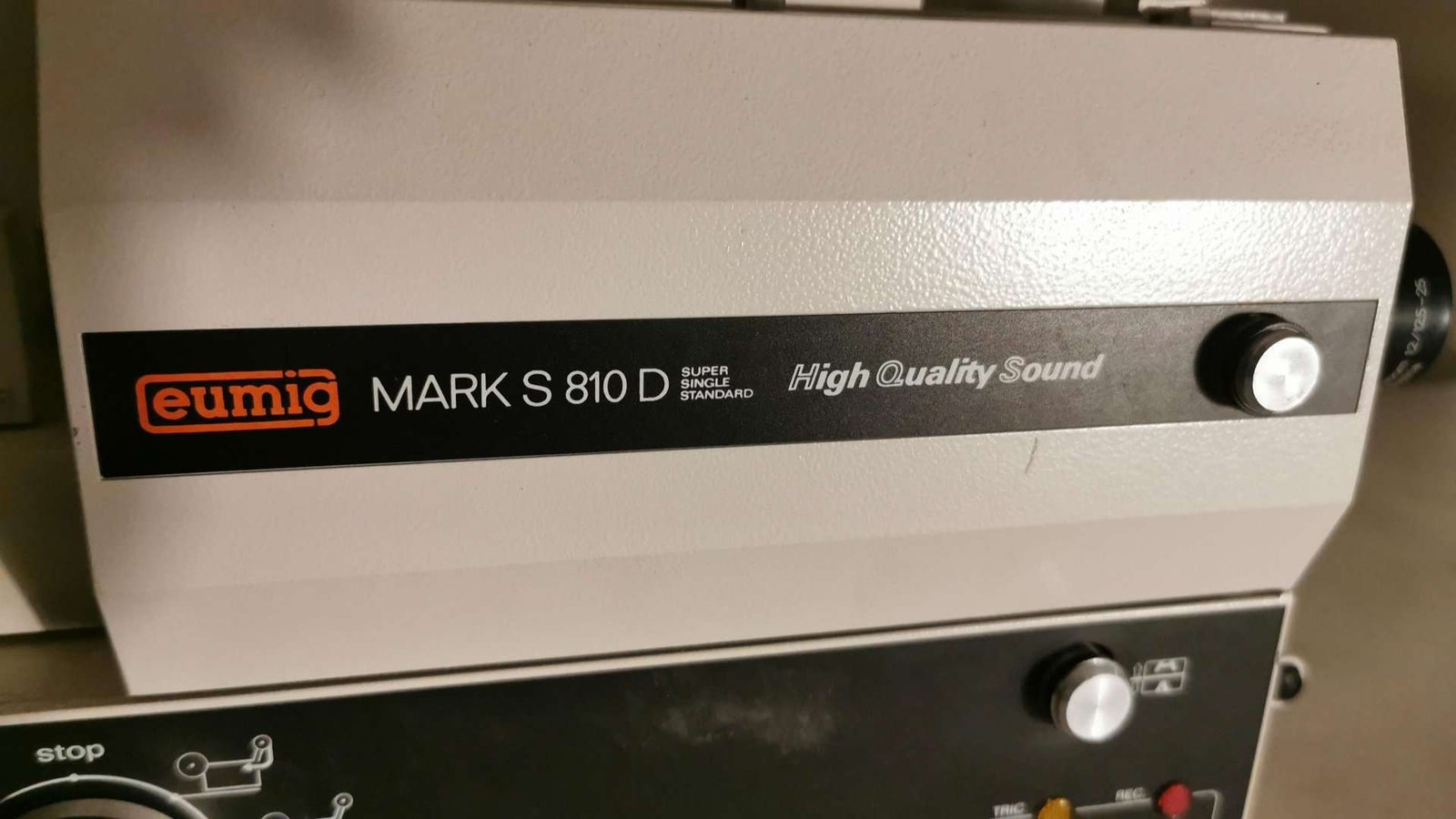 Eumig Mark S 810D lydprojektor, God