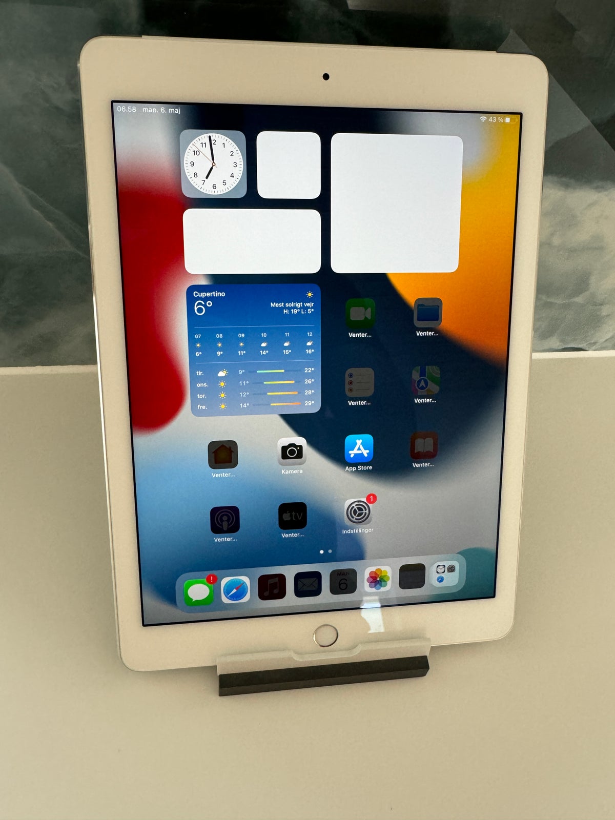 iPad Air 2, 64 GB, hvid