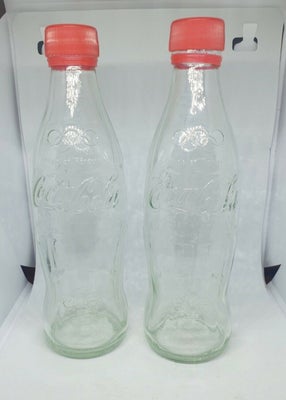 Coca Cola, Retro flasker, Coca-Cola flasker i glas med plastiklåg de er lavet til ol i Atlanta 1996 