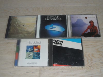 MIKE OLDFIELD: 5 CD MED MIKE OLDFIELD, rock, 1  Mike Oldfield - Five Miles Out  vg  10 kr
2  -------