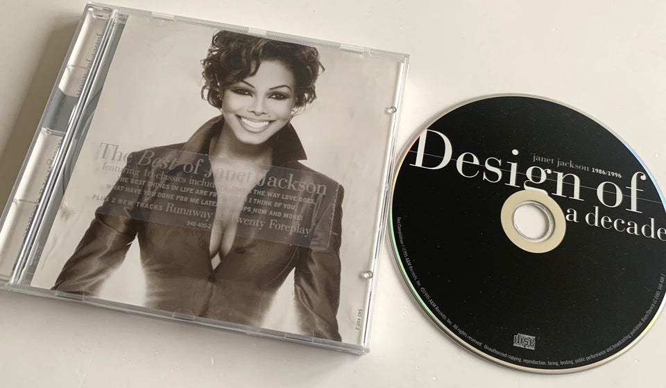 Janet Jackson: Design Of A Decade 1986 / 1996, pop