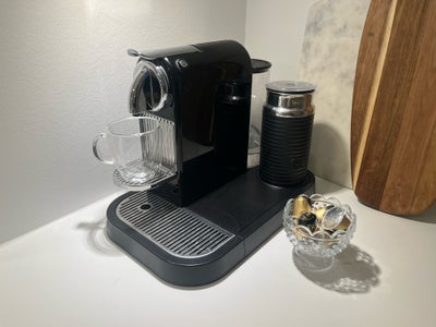 Nespresso incl. Milk Frother, Nespresso, Nespresso Machnine, incl. Milk Frother

The model is usuall