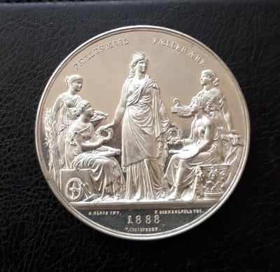 Danmark, medaljer, Superflot medalje fra 1888. Den Nordiske-Industri-Landbrugs og Kunstudstilling i 