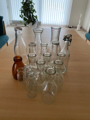 Flasker, Gamle mælkeflasker, Sælges samlet