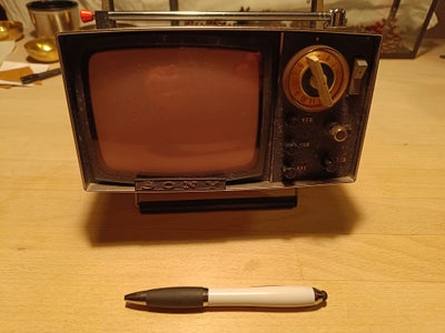 Billedrør, Sony, Micro TV 5-303 E, Defekt, Skal du have det fedeste retro TV på hylden, er denne Son