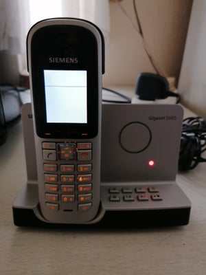 Siemens, Gigaset S685, God, Trådløs telefon sælges med kasse og manual.