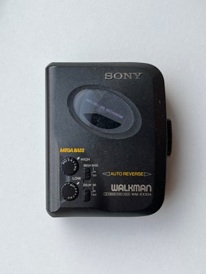Walkman, Sony, WM-EX304 , God, Sælger denne Sony walkman WM-EX-304
Som har MEGA BASS funktion og Aut