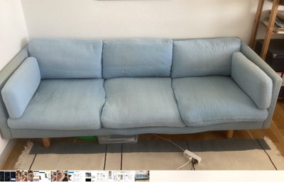 Sofa, bomuld, 3 pers. , Søren Lund, 208 cm, klassisk sofa, Aarhus 