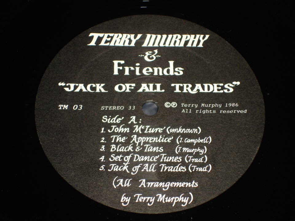 LP, Terry Murphy ( Guitar – Paul Banks ), Jack Of All Trades