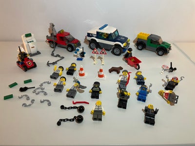 Lego City, ., Blandet Lego city ikke intakte sæt. 60136, 60046, 60007, 60047, 5612
Vejledninger medf