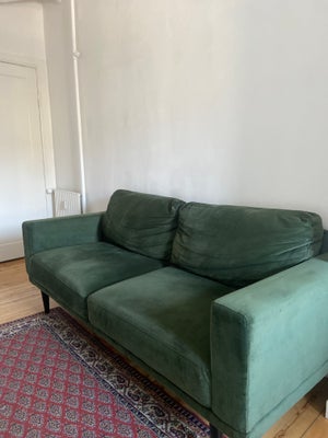 Sofa, fløjl, 3 pers. , Ilva, L.: 196 cm
B.: 88 cm
H.: 60 cm