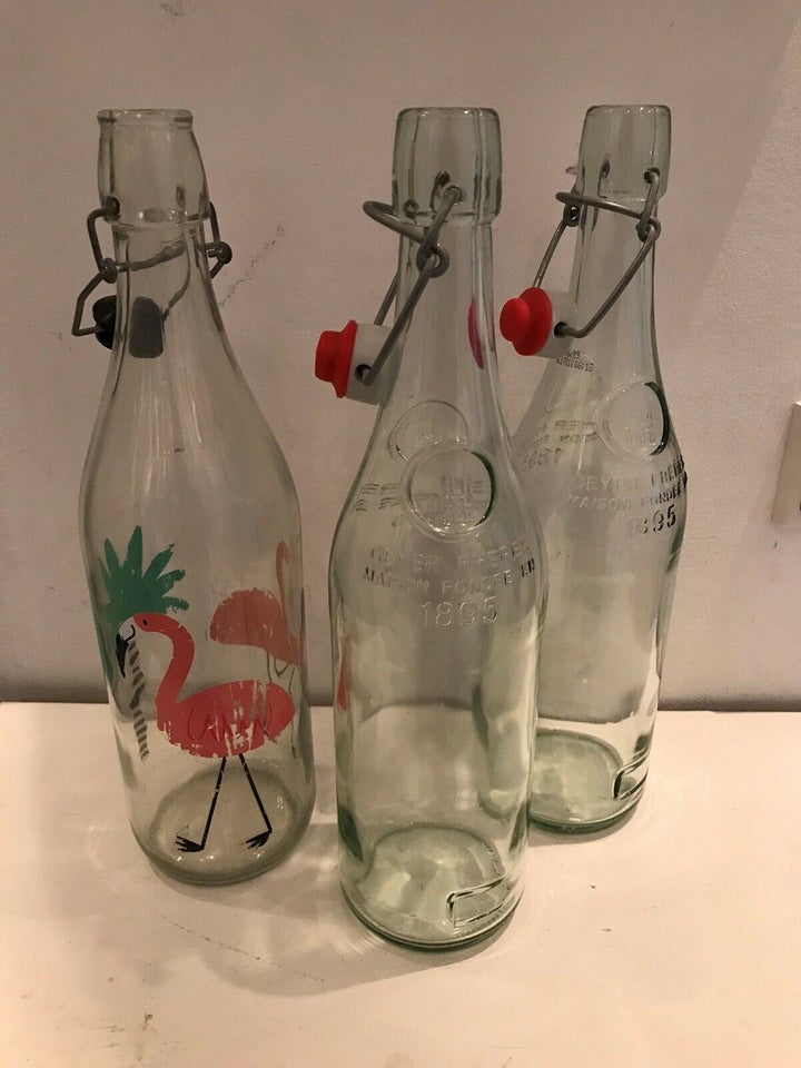 Glas, Patent flasker med , GEYER FRERES MAISON FONDEE EN 1895