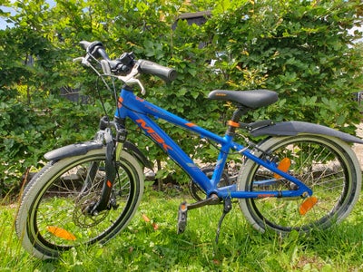Unisex børnecykel, mountainbike, MBK, Mbk xp, 20 tommer hjul, 3 gear, stelnr. Wmb70948p, Flot blå ju
