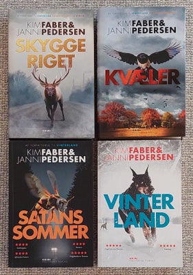 Skyggeriget, kvæler, Satans sommer og Vinterland, Kim Faber & Janni Pedersen, genre: krimi og spændi