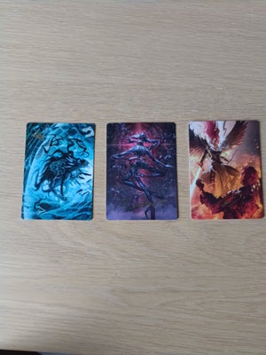 Samlekort, Magic cards, Sælger 3 full art kort med gul ød autograf.
Sælger følgende kort

Overlord o