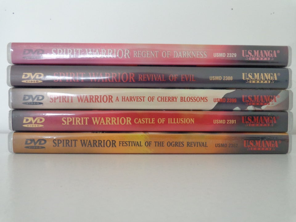 Spirit Warrior Anime, DVD, animation