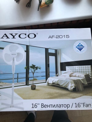 Gulvventilator, Aygo, Ny ventilator , fra Power.  Har ikke været pakket ud. Ny pris 299