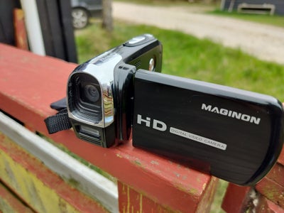 Camcorder, digitalt, Maginon, DV-300, God, Camcorder fra ca 2014/16 med 5 megapixels og 8 x optisk z