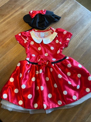 Udklædningstøj, Mini mus kjole, Disney, Str 74/80
