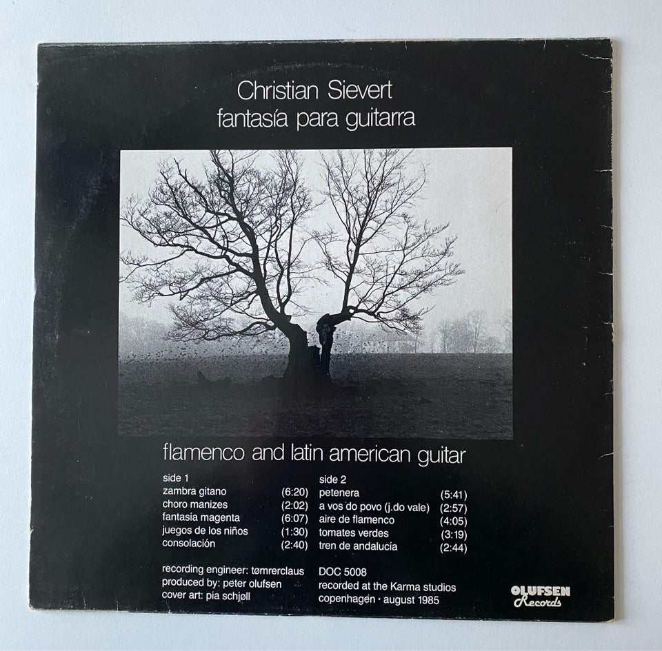 LP, Christian Sievert, Fantasia Para Guitarra