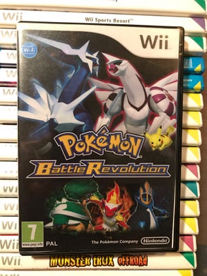 Pokemon - Battle Revolution, Nintendo Wii, Sælger fra min samling af Wii-spil. Det er både Pokemon, 