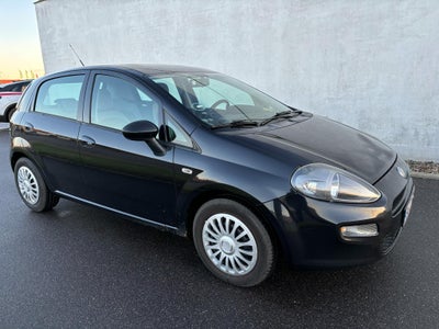 Fiat Punto Evo, Diesel, 2012, km 282000, sortmetal, træk, nysynet, aircondition, ABS, airbag, 5-dørs