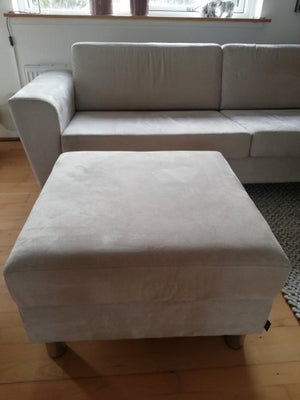 Sofa, alcantara, 3 pers., Pæn og velholdt 3 personers sofa med rigtig god side komfort, sælges med p