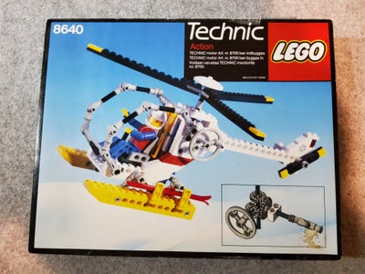 Lego Technic, 8640, Polar copter
GAMMELT NYT LEGO fra 1986!
Sjældent UÅBNET samlerobjekt
Stadig fors