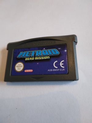 Metroid Zero Mission, Gameboy Advance, action, Med kasse og manual