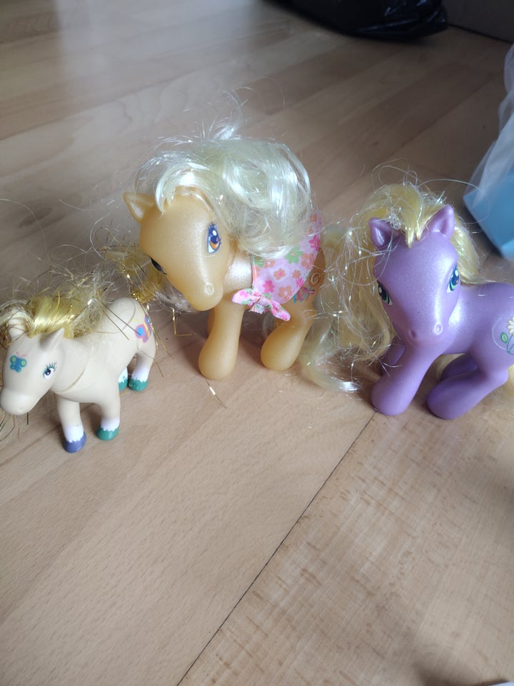 Dyr, Pose med forskellige heste og rytter, My little pony