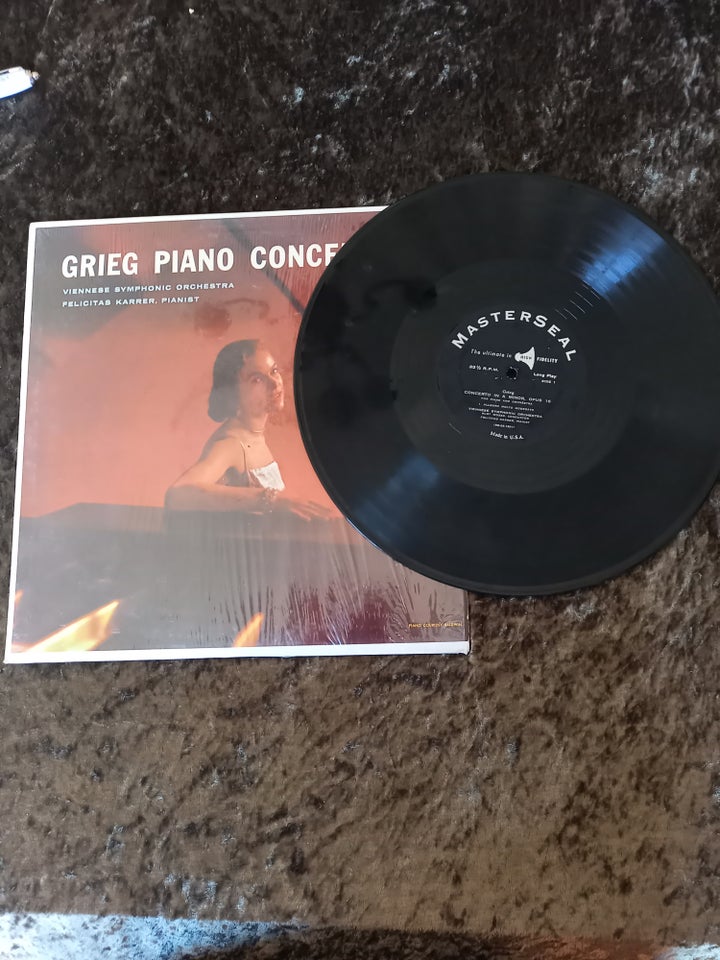 LP, GRIEG, Grieg Piano Concerto