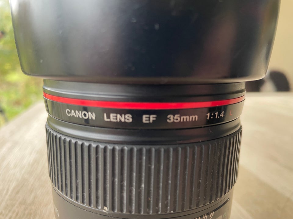 Canon, EF 35mm f/1.4 L Ultrasonic, 35 x optisk zoom